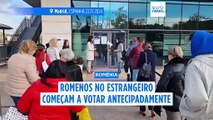 Romenos no estrangeiro começam a votar antes das eleições presidenciais de domingo