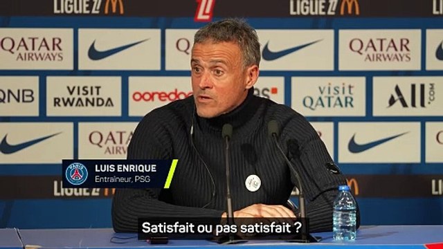 Luis Enrique : Nous n'avons pas été brillants