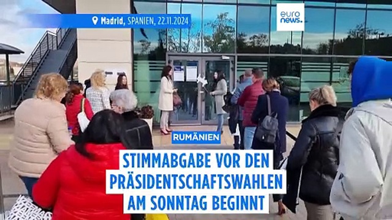Rumänen im Ausland beginnen mit der Stimmabgabe vor den Präsidentschaftswahlen am Sonntag