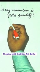 Why momentum is vector quantity ?