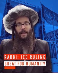 Rabbi- ICC Ruling Great for Humanity