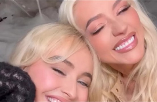 Christina Aguilera has a special bond with Sabrina Carpenter