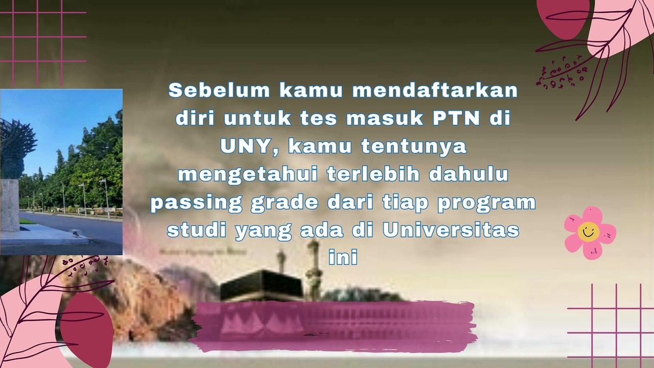 Passing Grade  prodi jenjang daya tampung peminat dan ketetatan Universitas Negeri Yogyakarta 2024