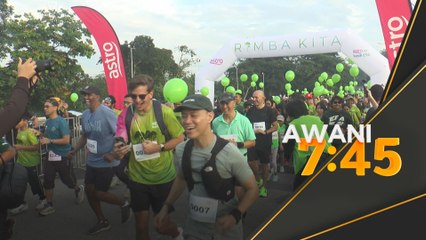 Penyertaan larian Rimba Kita tahun kedua lebih meriah