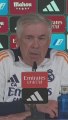Ancelotti y la posición de Mbappé de delantero