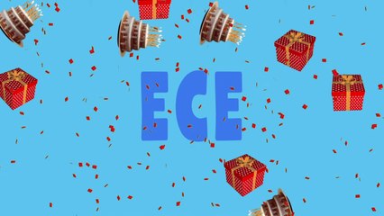 İyi ki doğdun ECE - İsme Özel Ankara Havası Doğum Günü Şarkısı (FULL VERSİYON) (REKLAMSIZ)