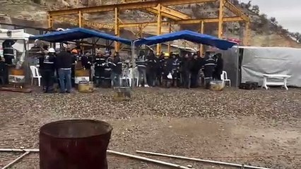 Madencilerin eyleminde 80'inci saat geride kaldı: İkinci kontrol ekibi madene indi