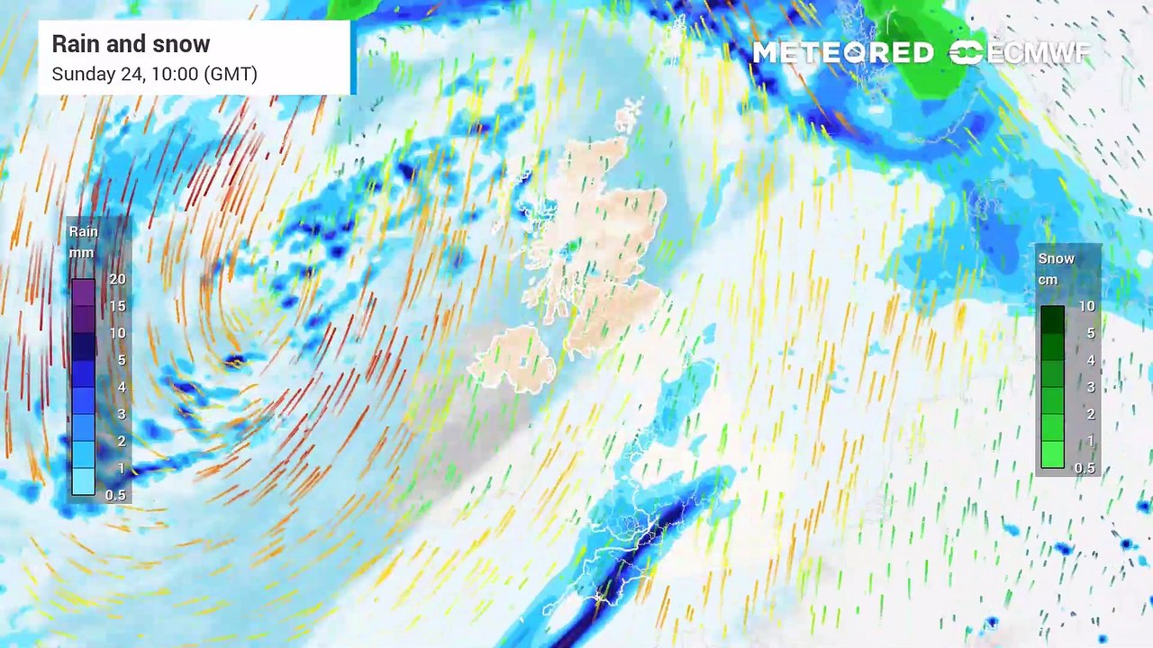 UK weather outlook: Storm Bert unleashes rain, snow and severe winds across the UK