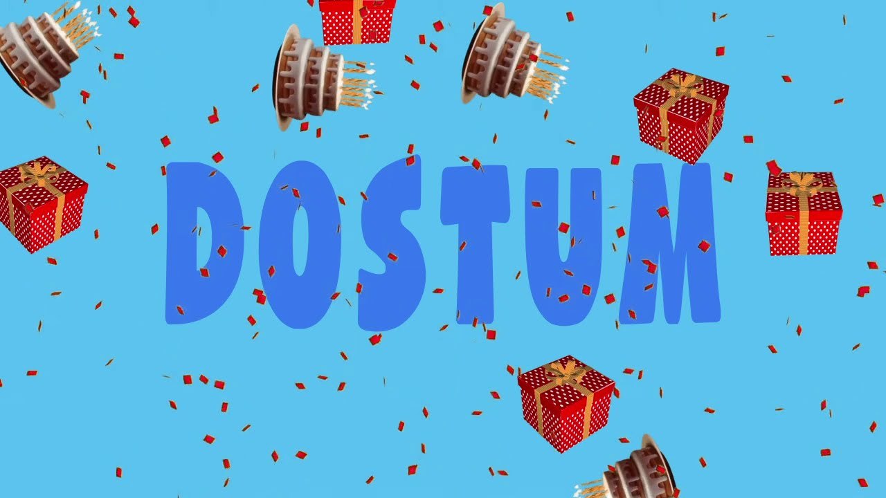 İyi ki doğdun DOSTUM - İsme Özel Ankara Havası Doğum Günü Şarkısı (FULL VERSİYON) (REKLAMSIZ)