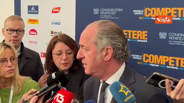 Zaia su autonomia: E' prevista dalla Costituzione, noi andremo avanti con nostro lavoro