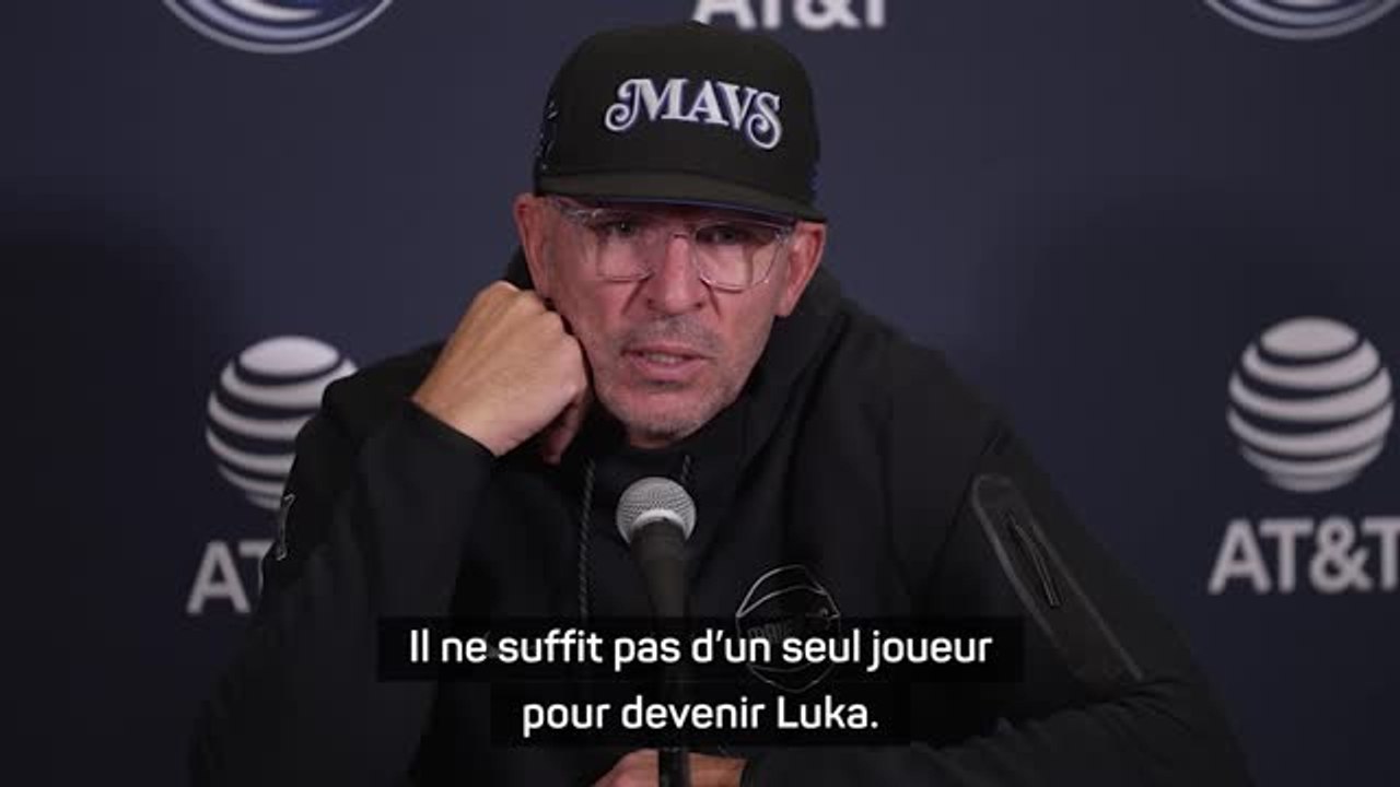 Mavericks - Kidd : "Il ne suffit pas d'un seul joueur pour devenir Luka Doncic"