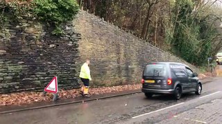 Flooding caused by Storm Bertie in Calderdale