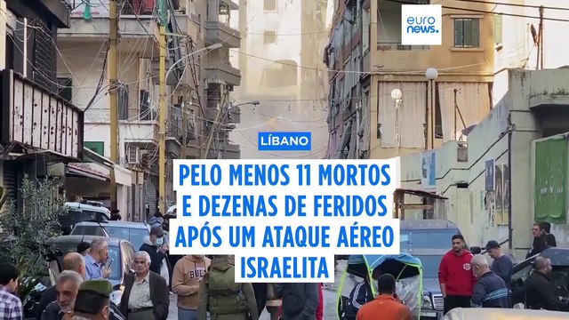 Pelo menos 11 mortos e dezenas de feridos em ataques israelitas em Beirute