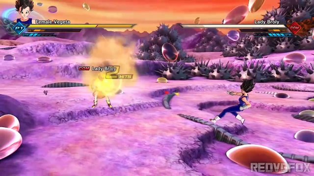 FEMALE VEGETA VS LADY BROLY - DB; Xenoverse 2 Mods