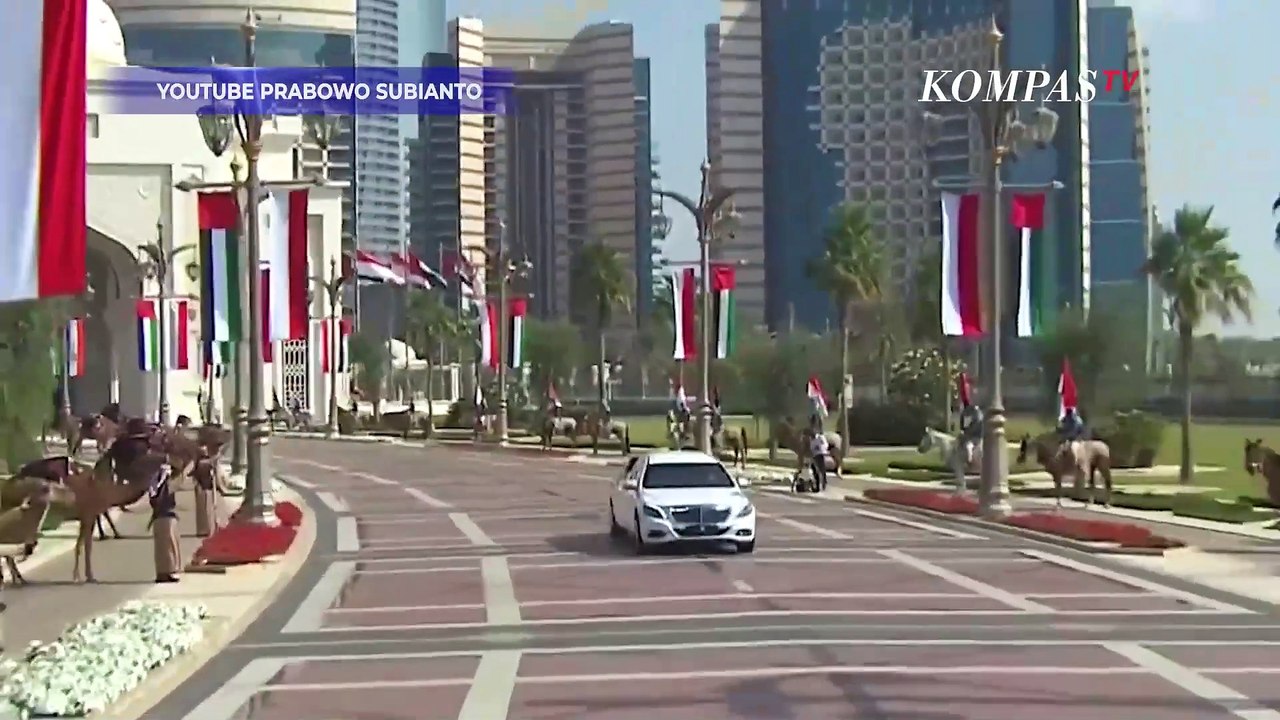 Presiden Prabowo Disambut Upacara Kenegaraan Bertemu MBZ: Diiringi Dentuman Meriam-Pasukan Berkuda