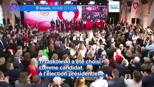 Le maire de Varsovie, Rafał Trzaskowski, candidat des centristes à l'élection présidentielle