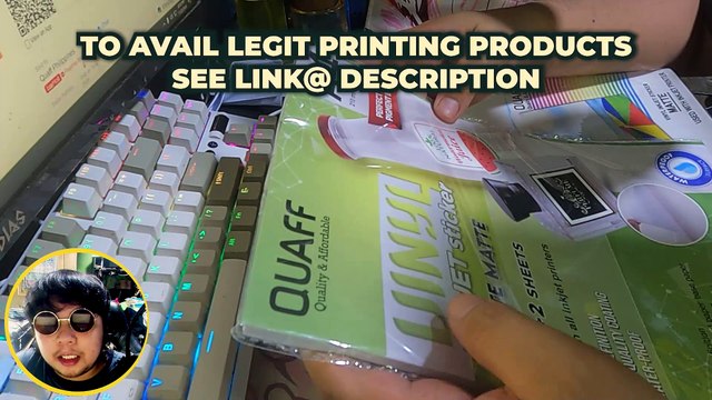 NEW QUAFF VINYL MATTE STICKER VS OLD QUAFF MATTE VINYL | SIDE BY SIDE QUICK COMPARISON