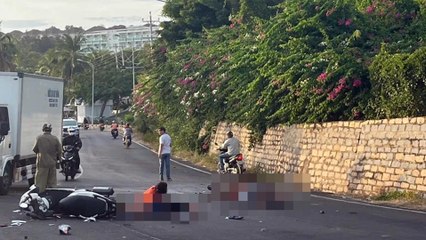 Bình Thuận: Tai nạn giao thông làm 3 người nước ngoài thương vong