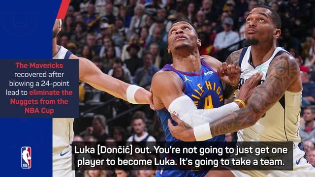 It takes more than one player for Mavs to cope without injured Doncic - Kidd