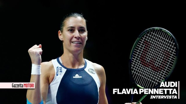Flavia Pennetta: La mentalità sportiva porta sempre a migliorare, come succede ad Audi