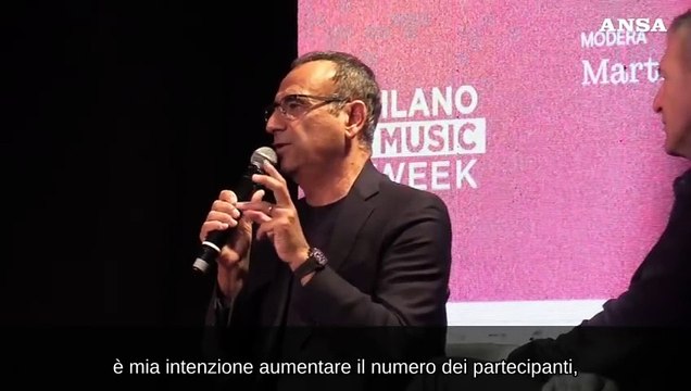 Sanremo, Conti: I cantanti potranno duettare nella serata cover