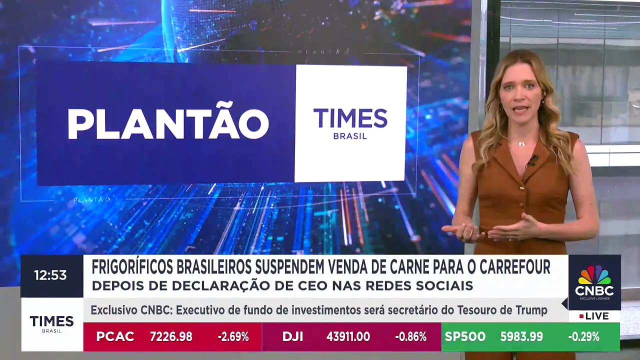 Frigoríficos brasileiros suspendem venda de carne para o Carrefour