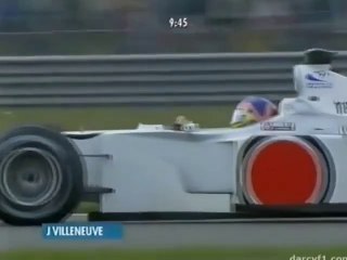 F1 – Jacques Villeneuve (BAR Honda V10) lap in qualifying – Great Britain 2000