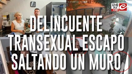Peligrosa delincuente transexual escapó de la cárcel y es intensamente buscada