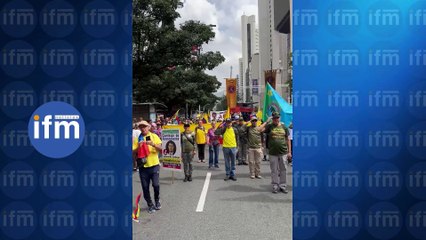 Marcha 23 de noviembre - Calles de Medellín