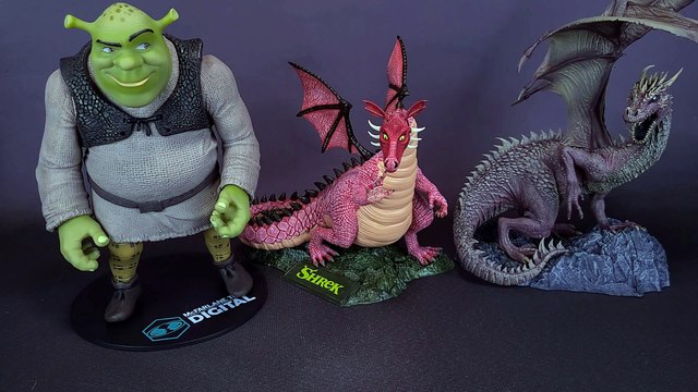 McFarlane Toys McFarlane's Dragons Series Shrek 30th Anniversary Dragon Statue