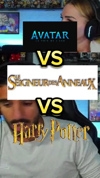 Avatar Vs Le Seigneur Des Anneaux Vs Harry Potter
