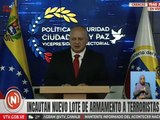 Vpdte. Sec. Cabello: Financiamiento de terroristas que dirige María Machado viene del narcotráfico