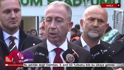 Metin Öztürk: Bu şekilde değil Osimhen, 3. sınıf bir futbolcu bile bu ülkeye gelmez
