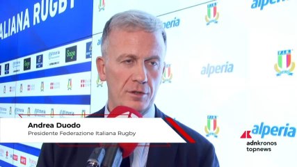 Alperia top sponsor Federugby, Duodo (pres. FIR) "Importante che aziende italiane supportino il movimento"
