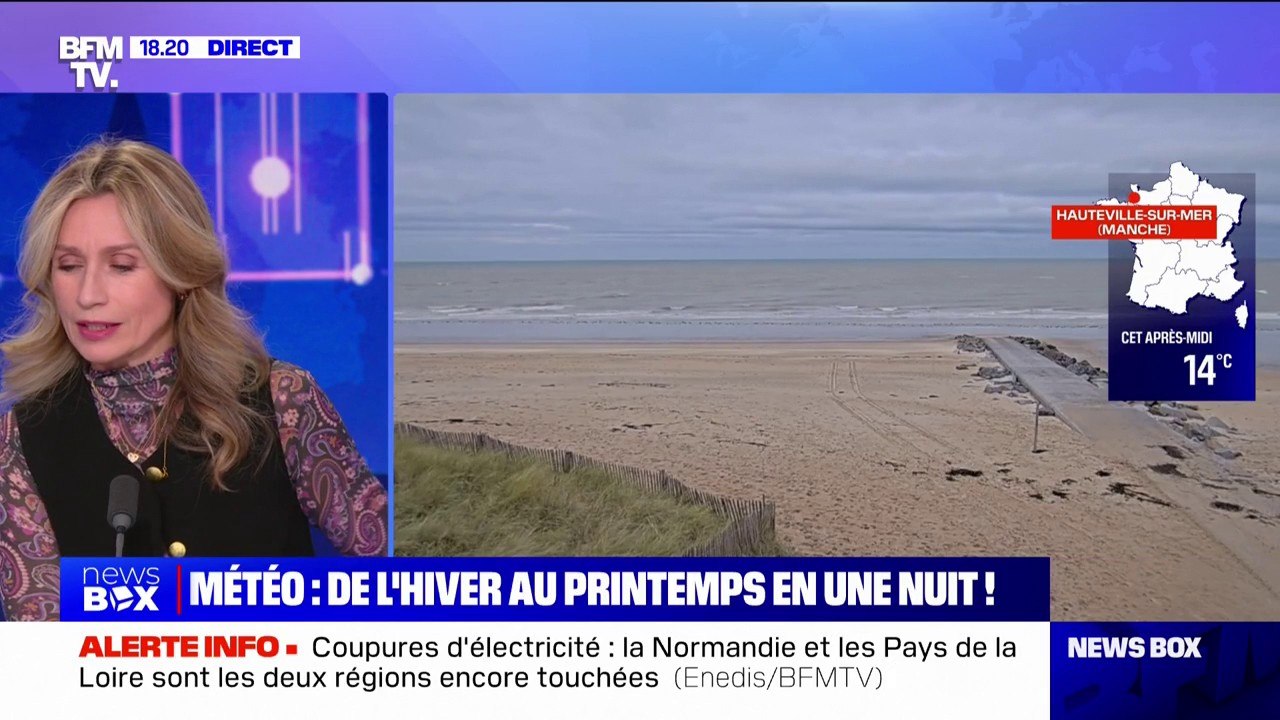 Météo: la France passe de températures hivernales à des températures printanières en 24 heures