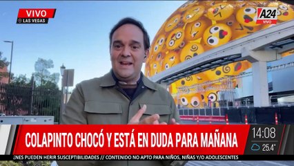 🏎️ FRANCO COLAPINTO CHOCÓ Y ESTÁ EN DUDA PARA CORRER