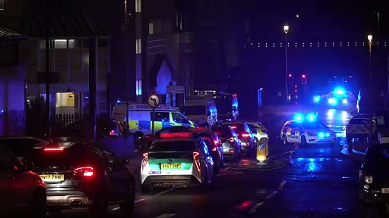 Storm Bert brings scaffolding down in Brighton as car park chaos reported