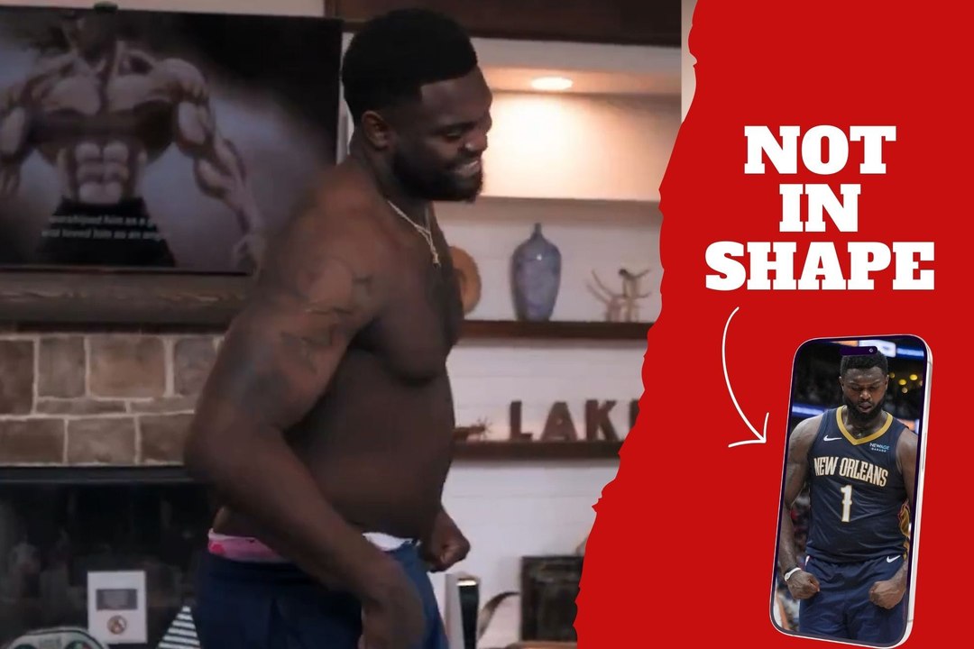 Zion Williamson’s questionable physical shape while out for injury causes controversy