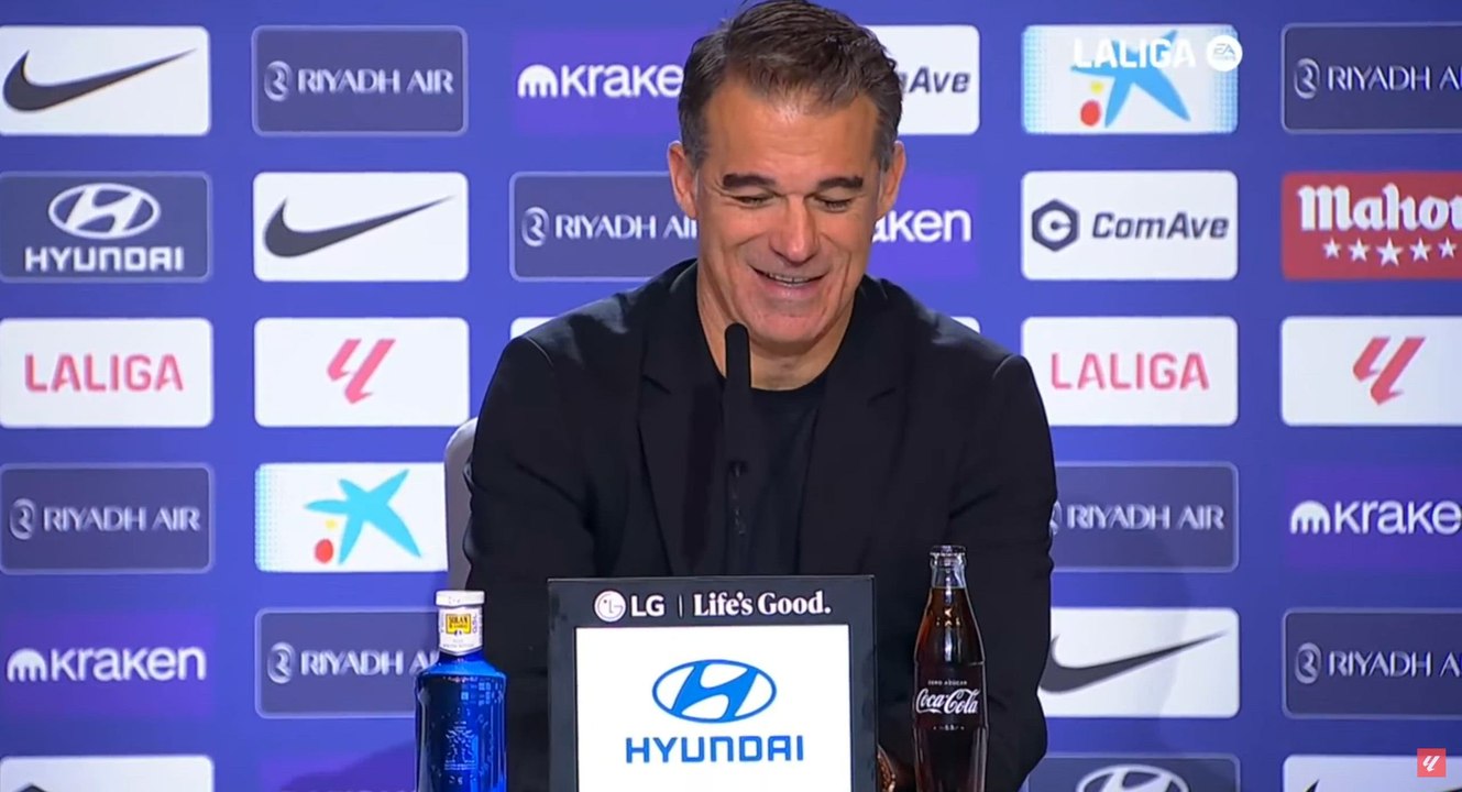 Luis García Plaza valora la "jugada gris" del penalti ante el Atleti