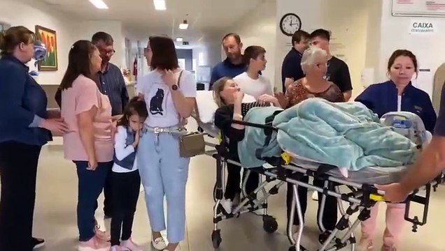 Prefeita de Trombudo Central recebe alta médica após dois meses internada