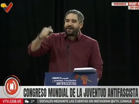 Vpdte. Asuntos Religiosos del PSUV aseguró que tenemos el poder de combatir el neofascismo con amor