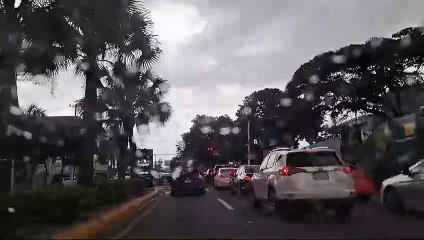 Nublados y lloviznas la tarde de este sábado en el D.N