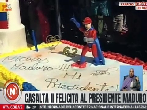 Caraqueños celebran con alegría el cumpleaños del Presidente Nicolás Maduro Moros