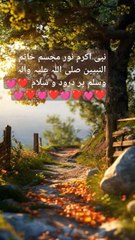 درود شریف خاتم النبیین صلی اللّٰہ علیہ وآلہ وسلم پر ۔ #islamtvsdk #allahuakbar #love #motivation