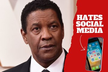 Denzel Washington feels pity for younger generations because they have to deal with social media