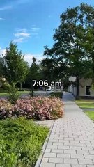 Fue un día de verano cuando el sol todavía salía a las 5 de la mañana -)