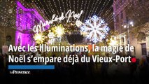 Avec les illuminations, la magie de Noël s’empare déjà du Vieux-Port