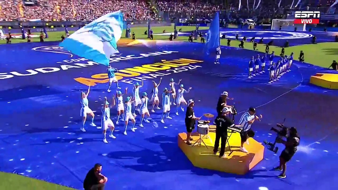 El show del Pepo en la previa de la final de la Copa Sudamericana