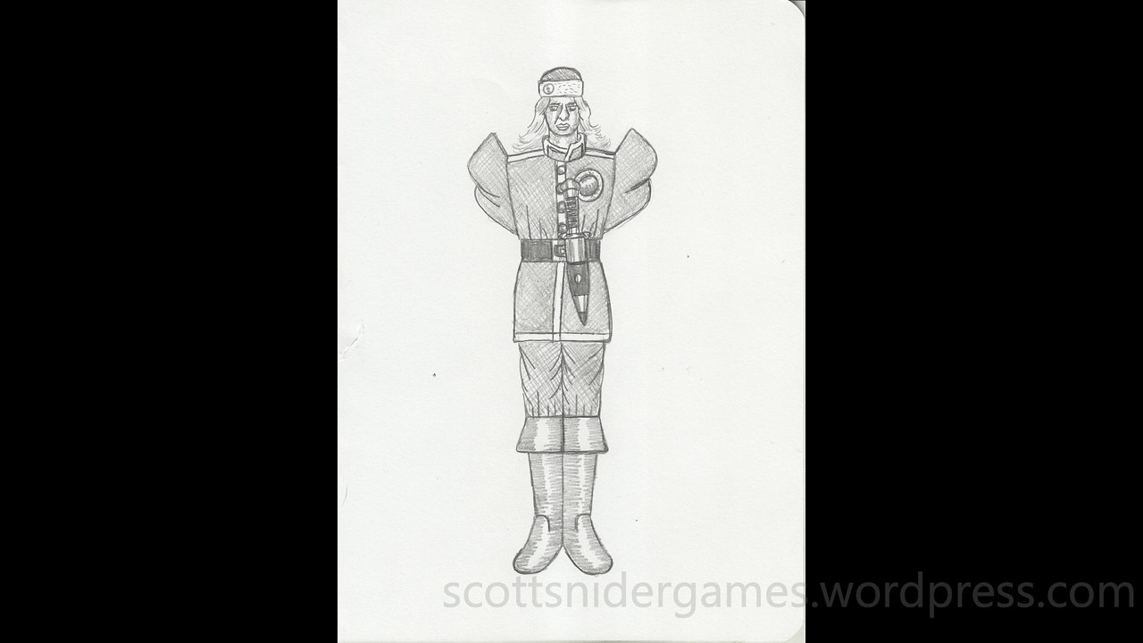 Soldier Pencil Sketch Video #515 (11-23-2024)