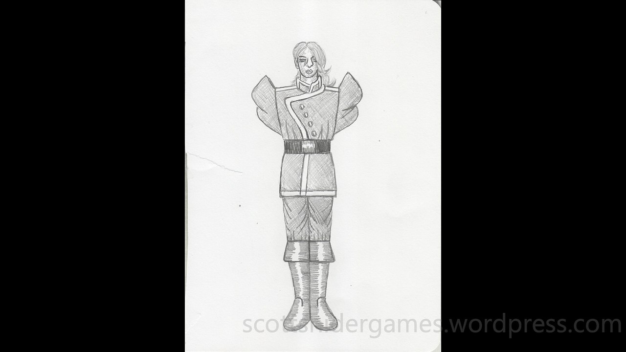 Soldier Pencil Sketch Video #516 (11-23-2024)